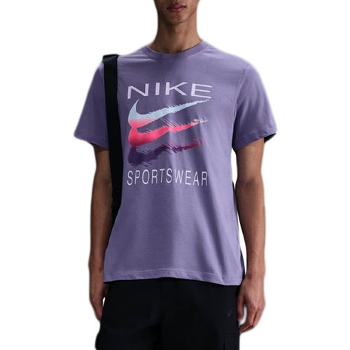 Camiseta Masculina Nike Swoosh ROXO-HQ8094-527- -1-